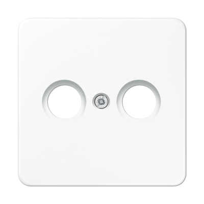 JUNG CD 500/CD plus Белая Накладка TV-FM CD561TVWW