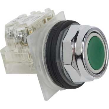 Купить SE Кнопка утопленная, зеленая 9001KR1GH13
