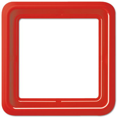 JUNG CD 500 Красная Рамка 1-ая для клавиши 561 CD581GLRT