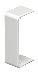 Купить OBO Bettermann Накладка на стык кабель-каналов WDK 15x40 мм, ПВХ, белый 6193528