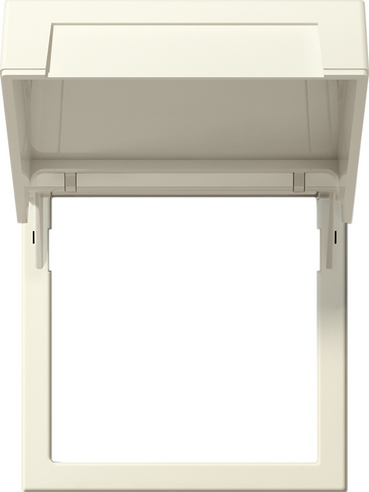 Gira System 55 Крем глянц Монтажная рамка с крышкой 265801