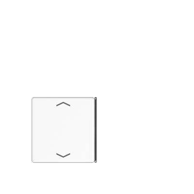 JUNG четырехклавишная крышка для KNX, запчасть A404TSAPWW23