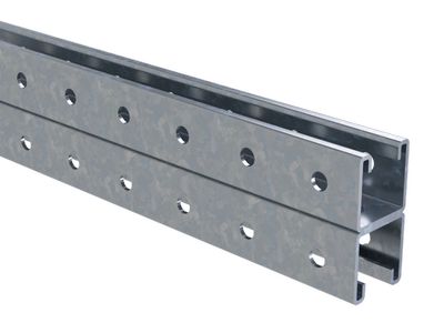 DKC Двойной С-образый профиль 41х41, L2500, 2,5 мм