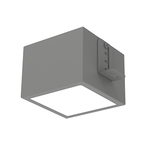 Varton Светодиодный светильник DL-Grill для потолка Грильято 100х100 мм встраиваемый 9 Вт 4000 К 86х86х65 мм RAL7045 серый муар V1-R0-70808-10000-4000940