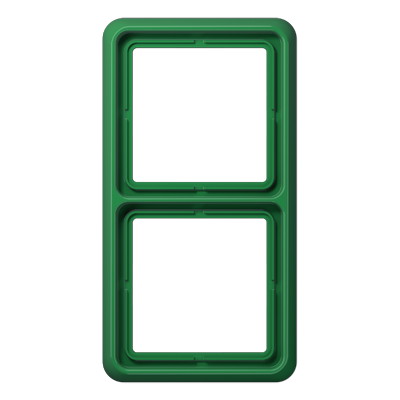 JUNG CD 500 Зеленая Рамка 2-ая CD582GN