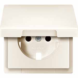 Купить SE Merten SD Бежевый Центральная плата с крышкой для механизма розетки MTN2340-4044