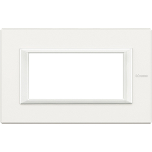 BT Axolute White Рамка 4 мод прямоугольная HA4804HD