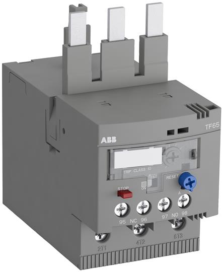 ABB TF65-47 Реле перегрузки тепловое диапазон уставки 36.0 - 47.0А для контакторов AF40, AF52, AF65 1SAZ811201R1004 ABB TF65-47 Реле перегрузки тепловое диапазон уставки 36.0 - 47.0А для контакторов AF40, AF52, AF65 1SAZ811201R1004