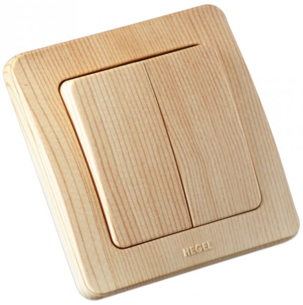 Hegel Мастер внутр Сосна ВС16-351-02 Выключатель 2-клавишный