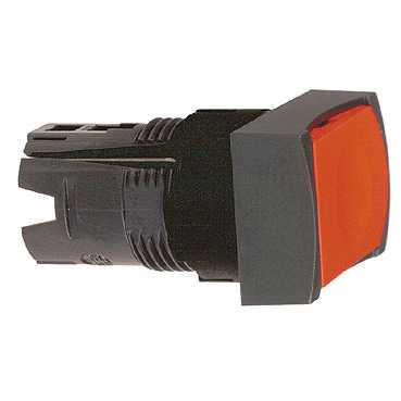 Купить SE Кнопка плоская прямоугольная красная ZB6DA4