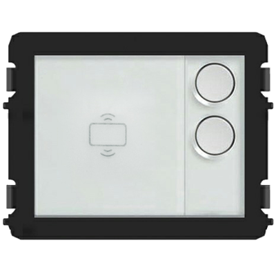 ABB Клавишный модуль с двумя круглыми клавишами и считывателем IC, Mifare/NFC 2TMA070120N0025
