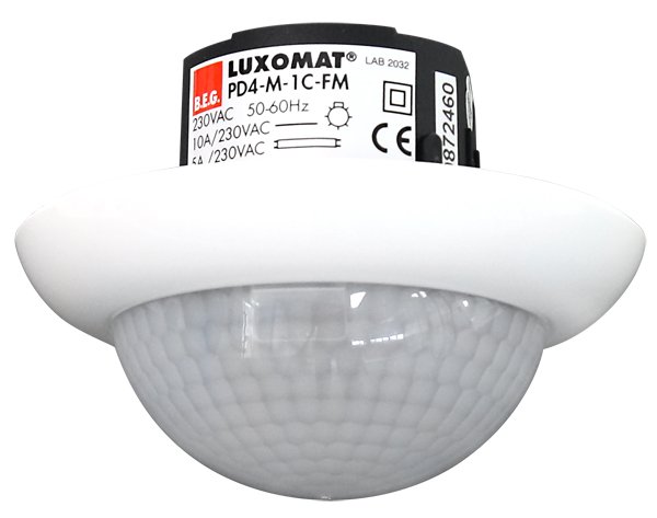 BEG Белый Датчик присутствия потолочный 360°, диаметр действия 24м IP20 92575