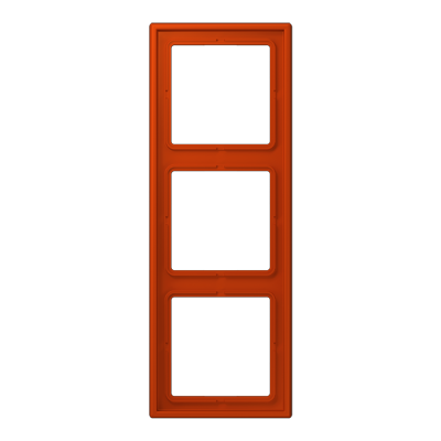 JUNG LS 990 Рамка 3-ая Rouge vermillon 59(4320A) LC9834320A