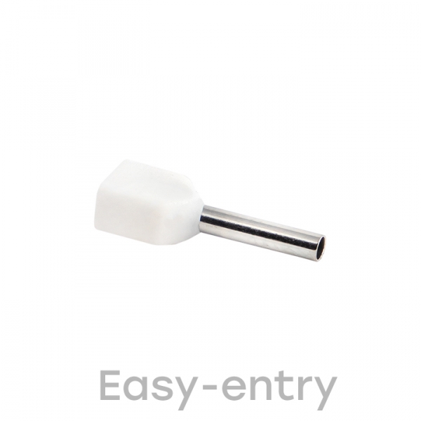 EKF PROxima Наконечник штыревой втулочный изолированный НШвИ(2) 0,5-8 (50шт.)