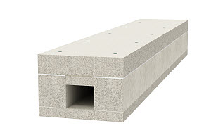 Купить OBO Bettermann Огнестойкий кабельный канал с крышкой IE120 50x60 мм 7215210