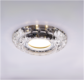 Italmac Bohemia led 51 1 70 Cветильник декоративный из огранненого стекла со светодиодной подсветкой, MR16, прозрачный