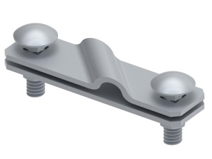 OSTEC Cоединитель диагональный для прутка и полосы, гор. цинк