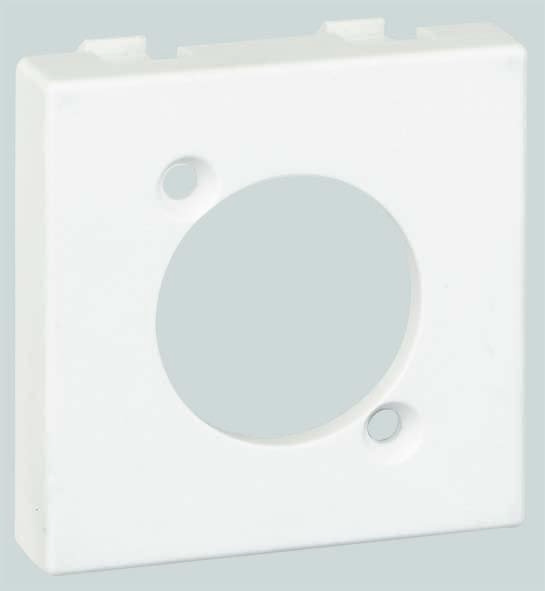 Simon Connect Алюминий Плата для разъёма типа XLR, 45х45мм K122-8