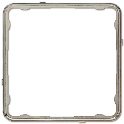 JUNG CD plus Сталь Рамка внутренняя цветная CDP81ES