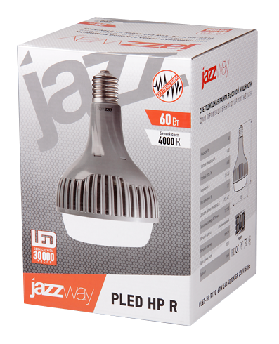 Купить Jazzway Лампа PLED-HP R170 60W E40 4000K GR 230V/50Hz .5005723