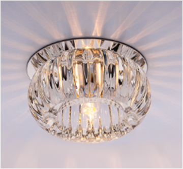 Italmac Ice 220 1 05 светильник декоративный из ограненного стекла, G9