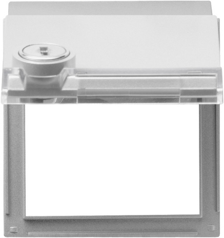 Gira Плата с крышкой с замком и полем для надписи (выбранные замыкания) 069465