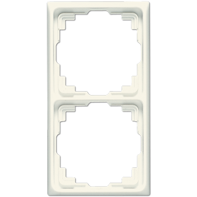 JUNG Рамка для инсталляции в кабельных каналах, 2-кратная слоновая кость CD582KW