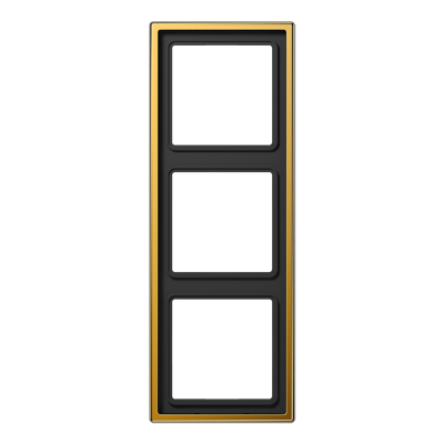 JUNG LS 990 Золото Рамка 3-ая LS983GGO