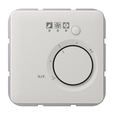 JUNG Гигростат, светло-серый CD5201HYGLG