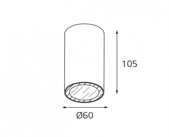 Купить ITALLINE DANNY PL  black светильник потолочный DANNY PL black