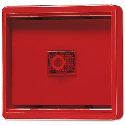 JUNG Красная Клавиша с прозрачной крышкой 661WGLR