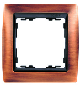 Simon 82 Медь/Графит Рамка 4-ая 82844-36