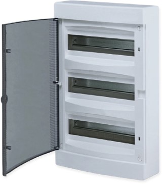 EKF Щит распределительный навесной "Unix" прозрачная дверь 3х12 модулей IP40 EKF PROxima