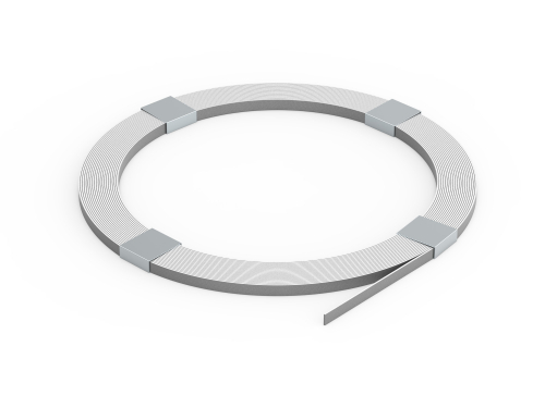 DKC Полоса 40х5 мм, горячеоцинкованная сталь