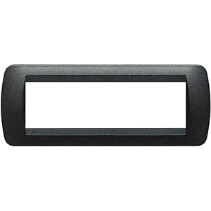 BT LV Чёрный Графит Рамка на 7 модулей L4807GFN