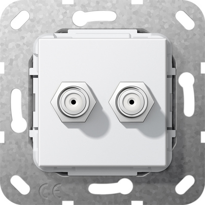 Gira Гнездо SAT F 2 местн. 565103