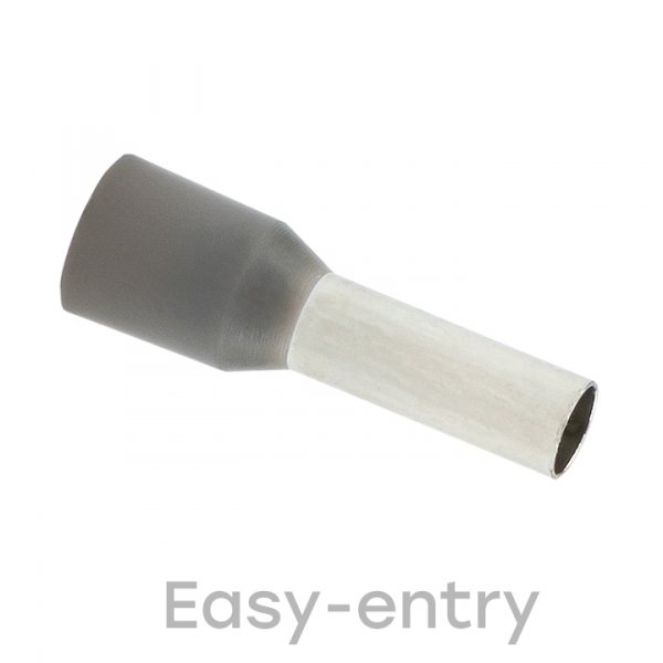 EKF PROxima Наконечник штыревой втулочный изолированный НШвИ 4,0-9 (50шт.)