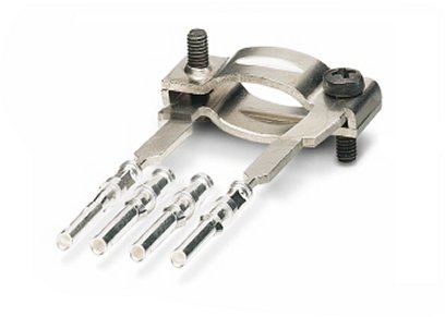 Phoenix Contact HC-D 4-2BU Зажим для подключения экрана 1886140