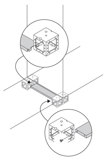 ABB Фланцы усилит. для кабелей Ш=800,2 шт. ZN8001