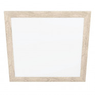 Eglo 99436 Потолочный светильник PIGLIONASSO, LED 32W, 4700lm, L645, B645, H55, сталь/пластик/дерево, бел