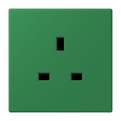 JUNG Накладка для механизма розетки арт. 3521EINS дюропласт Les Couleurs® Le Corbusier LC2521P32050