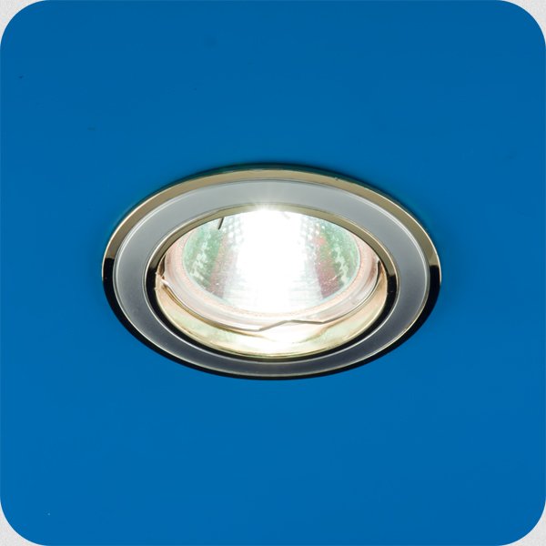 Italmac Nika 51 0 24 Светильник встраиваемый MR16 1x50W GU5.3 золото/никель/золото