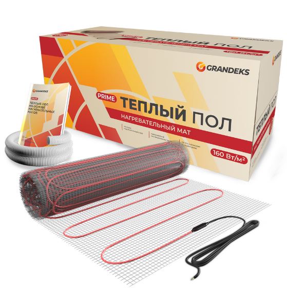 GRANDEKS Система мат двухжильный prime - 08,0 / 1280