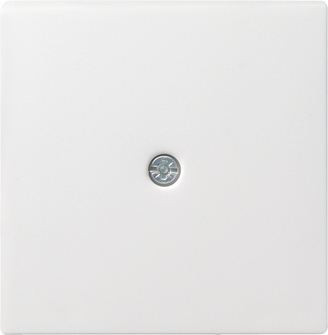 Gira S-55 Бел Накладка ввода кабеля 027427