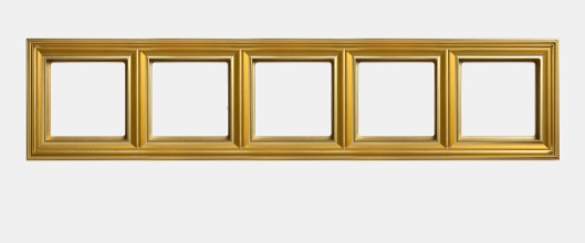 JUNG EcoProfi DECO Золото Рамка 5-ая EPD485GO