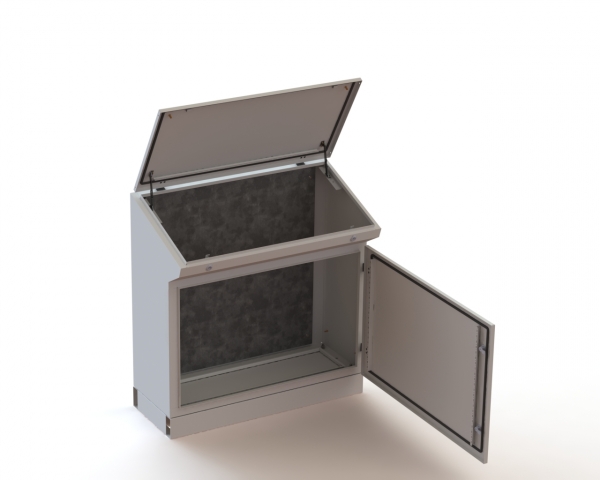 EKF PROxima Пульт управления напольный TP12 IP55 (960х1200х400)