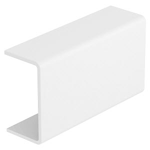Купить OBO Bettermann Накладка на стык кабель-каналов WDK 15x27x50 мм, ABS-пластик, белый 6193498