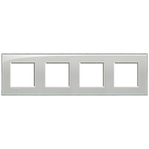 BT LL Серое небо Рамка прямоугольная, 4 поста LNA4802M4KG