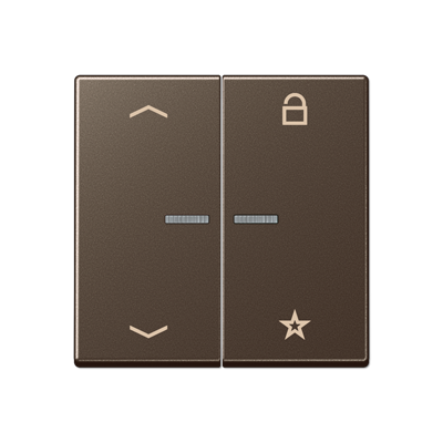 JUNG Центральная плата для вставок управления двигателями, мокко A1701PMO