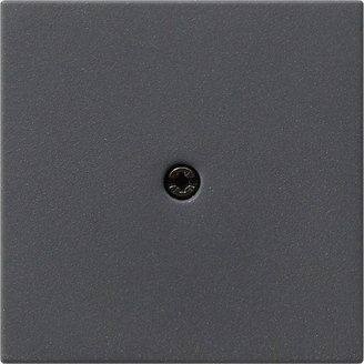 Gira S-55 Антрацит Накладка ввода кабеля 027428